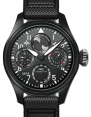 Product Image: IWC Schaffhausen IW502902 Big Pilot’s Watch Perpetual Calendar Top Gun Black Arabic Ceramic Black Leather 48mm Automatic