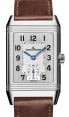 Product Image: Jaeger-LeCoultre Calibre 854A Reverso Classic Medium Duoface Small Seconds Q2458422 Black / Guilloche Stainless Steel Leather 42.9 x 25.5mm Manual-Winding - BRAND NEW