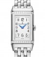 Product Image: Jaeger-LeCoultre Reverso One Duetto Stainless Steel/Diamonds 40.1 x 20mm Silver & Blue Dial Q334818J - BRAND NEW