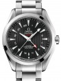 Product Image: Omega Seamaster Aqua Terra 150M Co-Axial Chronometer GMT 43mm Stainless Steel Black Dial Steel Bracelet 231.10.43.22.01.001 - BRAND NEW