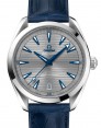 Product Image: Omega Seamaster Aqua Terra 150M Co-Axial Master Chronometer 41mm Stainless Steel Grey Dial Alligator Leather Strap 220.13.41.21.06.001 - BRAND NEW