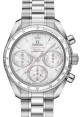 Product Image: Omega Speedmaster 38 Co‑Axial Chronograph Stainless Steel White Mother Of Pearl Diamond Dial 324.30.38.50.55.001 - BRAND NEW