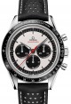 Product Image: Omega Speedmaster Heritage Anniversary Series Chronograph 39.7mm Stainless Steel  Ceramic Bezel Silver Dial Leather Strap 311.32.40.30.02.001 - BRAND NEW