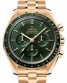 Product Image: Omega Speedmaster Moonwatch Professional Co-Axial Master Chronometer Chronograph 42mm Moonshine Gold Green Dial  310.60.42.50.10.001 - BRAND NEW