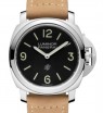Product Image: Panerai Luminor Base Logo Stainless Steel 44mm Black Dial Leather Strap PAM01086 - BRAND NEW