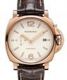 Product Image: Panerai Luminor Due Goldtech Gold Copper 42mm White Dial Alligator Leather Strap PAM01042 - BRAND NEW