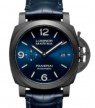 Product Image: Panerai Luminor Marina Carbotech™ Blu Notte Carbon Fibre 44mm Blue Dial Alligator Leather Strap PAM01664 Online Exclusive - BRAND NEW