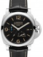 Product Image: Panerai Luminor GMT Power Reserve Stainless Steel 44mm Black Dial Leather Strap PAM 1321 - BRAND NEW