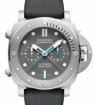 Product Image: Panerai Submersible Chrono Flyback Jimmy Chin Edition Titanium 47mm Grey Dial Textile Fabric Rubber Strap PAM01207 - BRAND NEW
