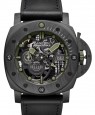 Product Image: Panerai Submersible S Brabus Verde Militare Carbotech 47mm Skeleton Dial PAM01283