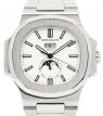 Product Image: Patek Philippe Nautilus Annual Calendar Moon Phases Stainless Steel White Dial 5726/1A-010 PRE-OWNED