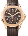 Product Image: Patek Philippe Aquanaut Travel Time Rose Gold Brown Dial  5164R-001 - PRE-OWNED