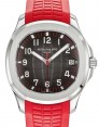Product Image: Patek Philippe Aquanaut Singapore Steel Black-Red Accent Dial 5167A-012 - PRE-OWNED