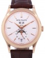 Product Image: Patek Philippe Complications Annual Calendar Moon Phases Rose Gold Silver Opaline Dial 5396R-011 - PRE-OWNED