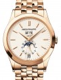 Product Image: Patek Philippe Complications Annual Calendar Moon Phases Rose Gold Silver Opaline Dial 5396/1R-010 - BRAND NEW