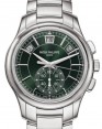 Product Image: Patek Philippe Complications Flyback Chronograph Annual Calendar Stainless Steel Olive Green Dial 5905/1A-001 - BRAND NEW