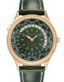 Product Image: Patek Philippe Complications World Time Rose Gold Olive Green Dial 7130R-014 - BRAND NEW