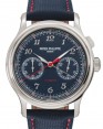 Product Image: Patek Philippe Grand Complications 1/10th Second Monopusher Chronograph Platinum Blue Dial 41mm 5470P-001 - BRAND NEW