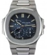 Product Image: Patek Philippe Nautilus 3712/1A-001 39mm Blue Index Moon Phase Date Power Reserve Stainless Steel 
