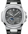Product Image: Patek Philippe Nautilus Moon Phases White Gold Slate Gray Dial 5712G-001 - BRAND NEW