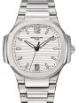 Product Image: Patek Philippe Nautilus Ladies Stainless Steel Silver Opaline Dial 7118/1A-010 - BRAND NEW