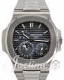 Product Image: Patek Philippe Nautilus Moon Phases Stainless Steel Black Blue Dial 5712/1A-001 - PRE-OWNED