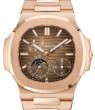 Product Image: Patek Philippe Nautilus Moon Phases Rose Gold Brown Black Dial 5712/1R-001 - BRAND NEW 