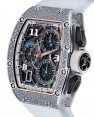 Product Image: Richard Mille Lifestyle Flyback Chronograph White Gold & Snow Set Diamonds RM 72-01 - BRAND NEW