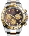 Product Image: Rolex Daytona Yellow Gold/Steel Black Mother of Pearl Diamond Dial Oyster Bracelet 116503 - BRAND NEW