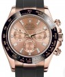 Product Image: Rolex Daytona Rose Gold Pink Diamond Dial Oysterflex Rubber Bracelet 116515LN - BRAND NEW