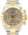Product Image: Rolex Daytona 116523 Silver Index 18k Yellow Gold Stainless Steel 40mm 