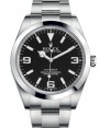 Product Image: Rolex Explorer I Stainless Steel Black Arabic Index 39mm 3 6 9 New Lume Dial 214270