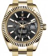 Product Image: Rolex Sky-Dweller Yellow Gold Black Index Dial Oyster Bracelet 326938 - PRE-OWNED