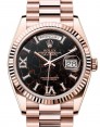 Product Image: Rolex Day-Date 36 President Rose Gold Eisenkiesel Diamond Dial Fluted Bezel 128235 - BRAND NEW