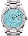 Product Image: Rolex Day-Date 36 President White Gold Turquoise 
