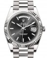 Product Image: Rolex Day-Date 40 President White Gold Black Index Dial 228239 - BRAND NEW