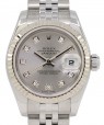 Product Image: Rolex Lady-Datejust 26 Silver Diamond Fluted White Gold Stainless Steel Jubilee 179174 - PRE-OWNED