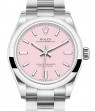 Product Image: Rolex Oyster Perpetual 31 Stainless Steel Candy Pink Index Dial & Smooth Bezel Oyster Bracelet 277200 - BRAND NEW