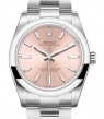 Product Image: Rolex Oyster Perpetual 34 Pink Index Dial 124200 - BRAND NEW