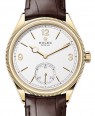 Product Image: Rolex Perpetual 1908 Yellow Gold White Dial Domed/Fluted Bezel Alligator Leather Strap 52508 - BRAND NEW