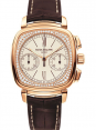 Product Image: Patek Philippe Complications Chronograph Rose Gold Silver Dial 35mm Diamond Bezel 7071R-001 - BRAND NEW