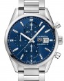Product Image: Tag Heuer Carrera Chronograph Steel 41mm Blue Dial CBK2112.BA0715 - BRAND NEW