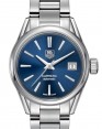 Product Image: Tag Heuer Carrera Stainless Steel 28mm Blue Dial WAR2419.BA0776 - BRAND NEW