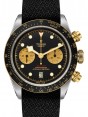 Product Image: Tudor Black Bay Chronograph Black Dial & Bezel Two-Tone Yellow Gold & Stainless Steel Leather Strap 41mm 79363 - BRAND NEW