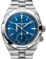 Product Image: Vacheron Constantin Overseas Dual Time Stainless Steel Blue Index Dial 7900V/110A-B334 - PRE-OWNED 
