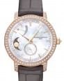 Product Image: Vacheron Constantin Traditionnelle Moon Phase Pink Rose Gold/Diamonds 83570/000R-9915 - BRAND NEW