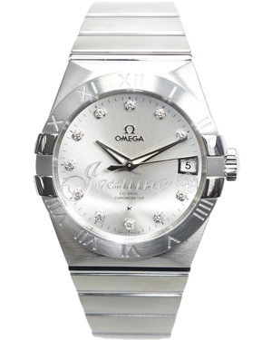 OMEGA 123.10.38.21.52.001 CONSTELLATION CO-AXIAL 38mm STEEL - BRAND NEW