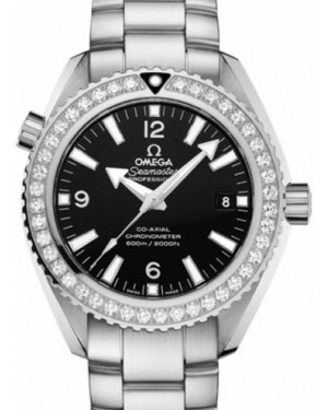 Omega Seamaster Planet Ocean 600M Omega Co-Axial 42mm Stainless Steel/Diamond Black Dial 232.15.42.21.01.001 - BRAND NEW
