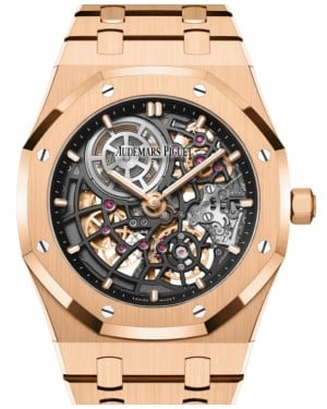Audemars Piguet Royal Oak Jumbo Extra-Thin Openworked 39mm Rose Gold 16204OR.OO.1240OR.03 - BRAND NEW