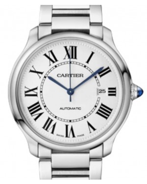 Cartier Ronde Must de Cartier 40mm Stainless Steel Silver Dial WSRN0035 - BRAND NEW